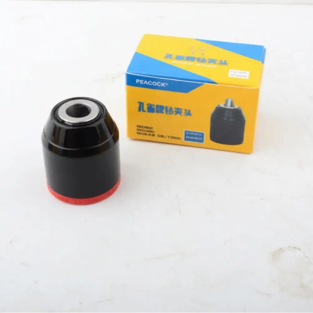 Efficient Keyless Drill Chuck Adapter Hand Tighten Mechanism Electric Screwdriver Tool Accessory Fast Change