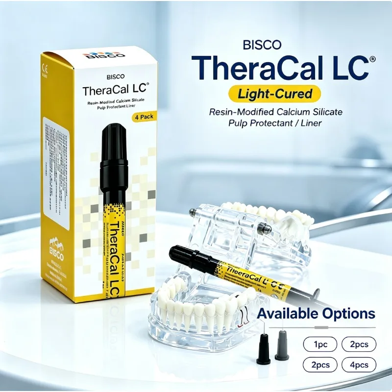 Dental BISCO TheraCal LC Calcium Silicate LightCured Composite Resin Dental Laboratory Resin Material Dental Resin Consumables
