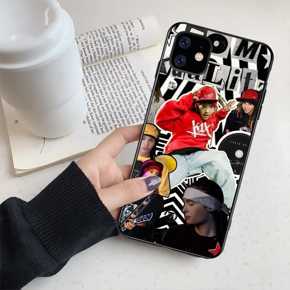 Singer Tom Bill Kaulitz T-Tokio H-Hotel Phone Case For Iphone 15 11 13 14 Pro Max 7 8 Plus X Xr Xs Max Se2020 12mini Cover Case