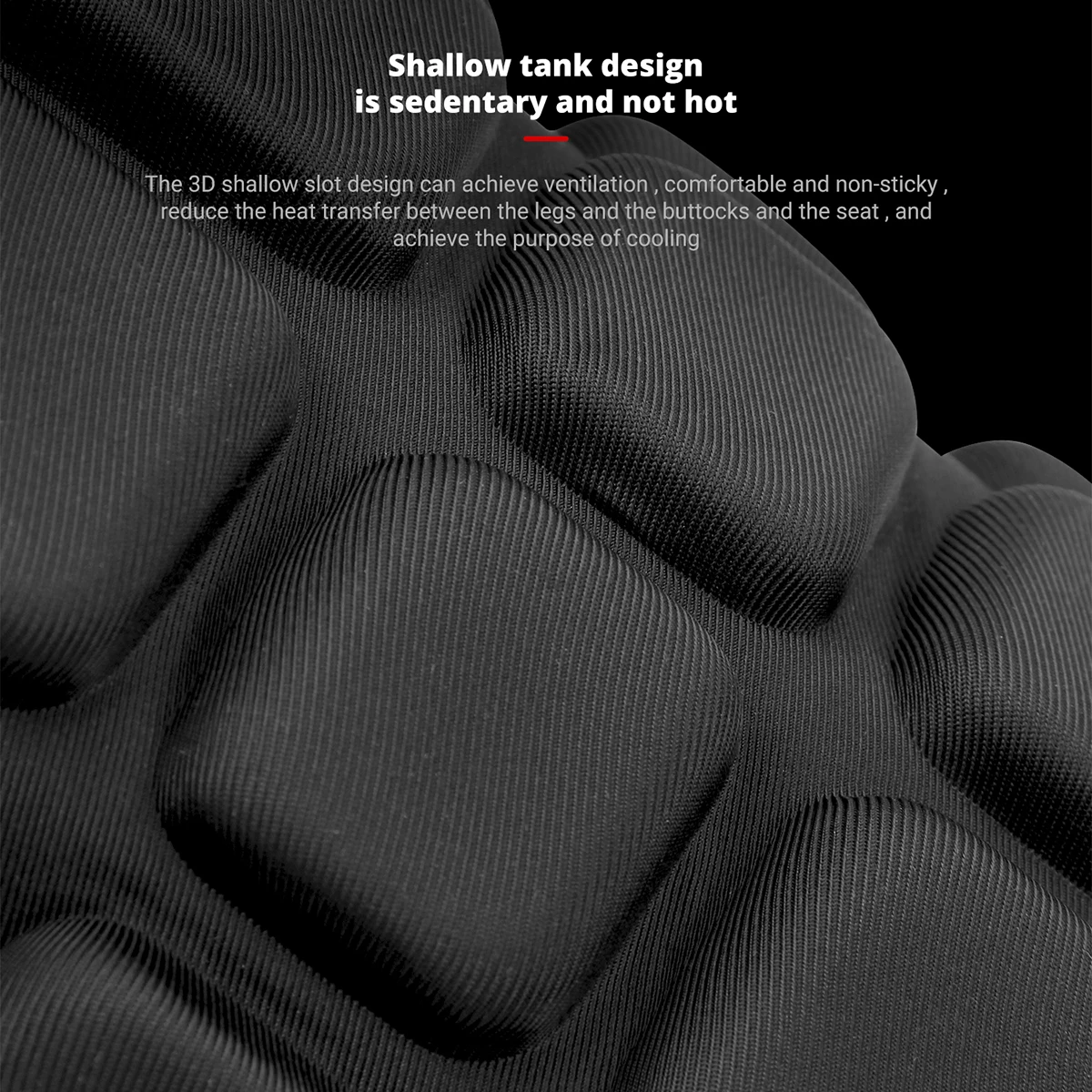 Motorcycle Seat Cushion Breathable Heat Insulation Air Cushion Cover Non-Slip Electric Bicycle Seat Cover Shock Absorption view 5