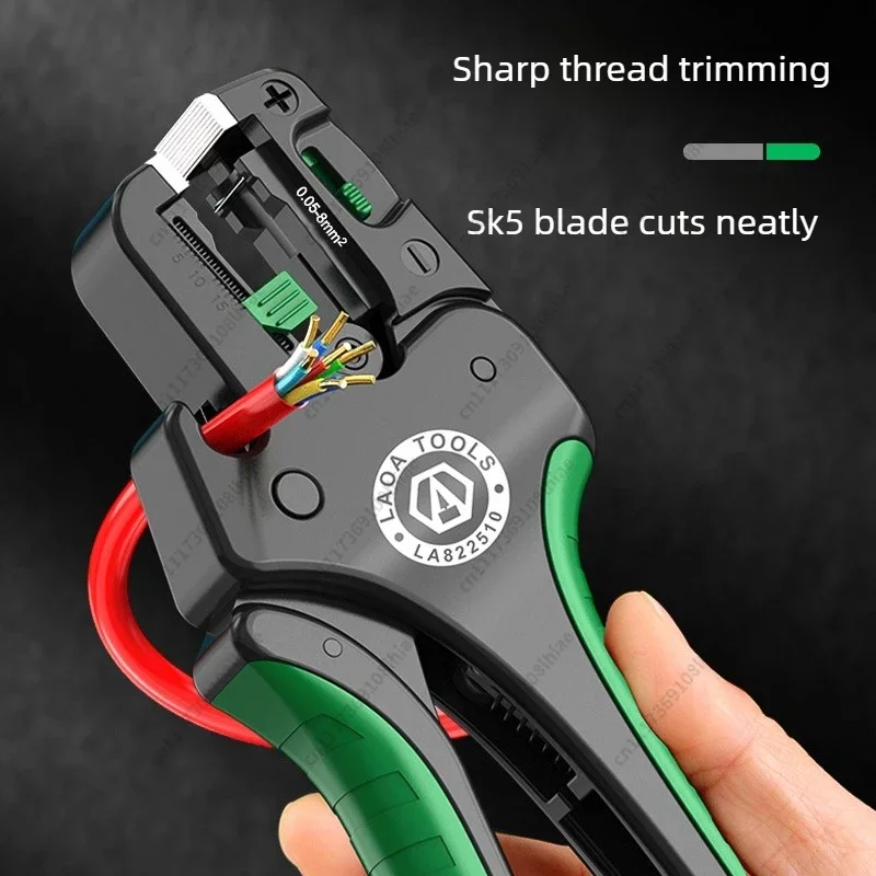 Wire Stripper Multifunction ElectricianPliers 0 05 8mm2 Professional Tool For Electrical WorkAutomatic