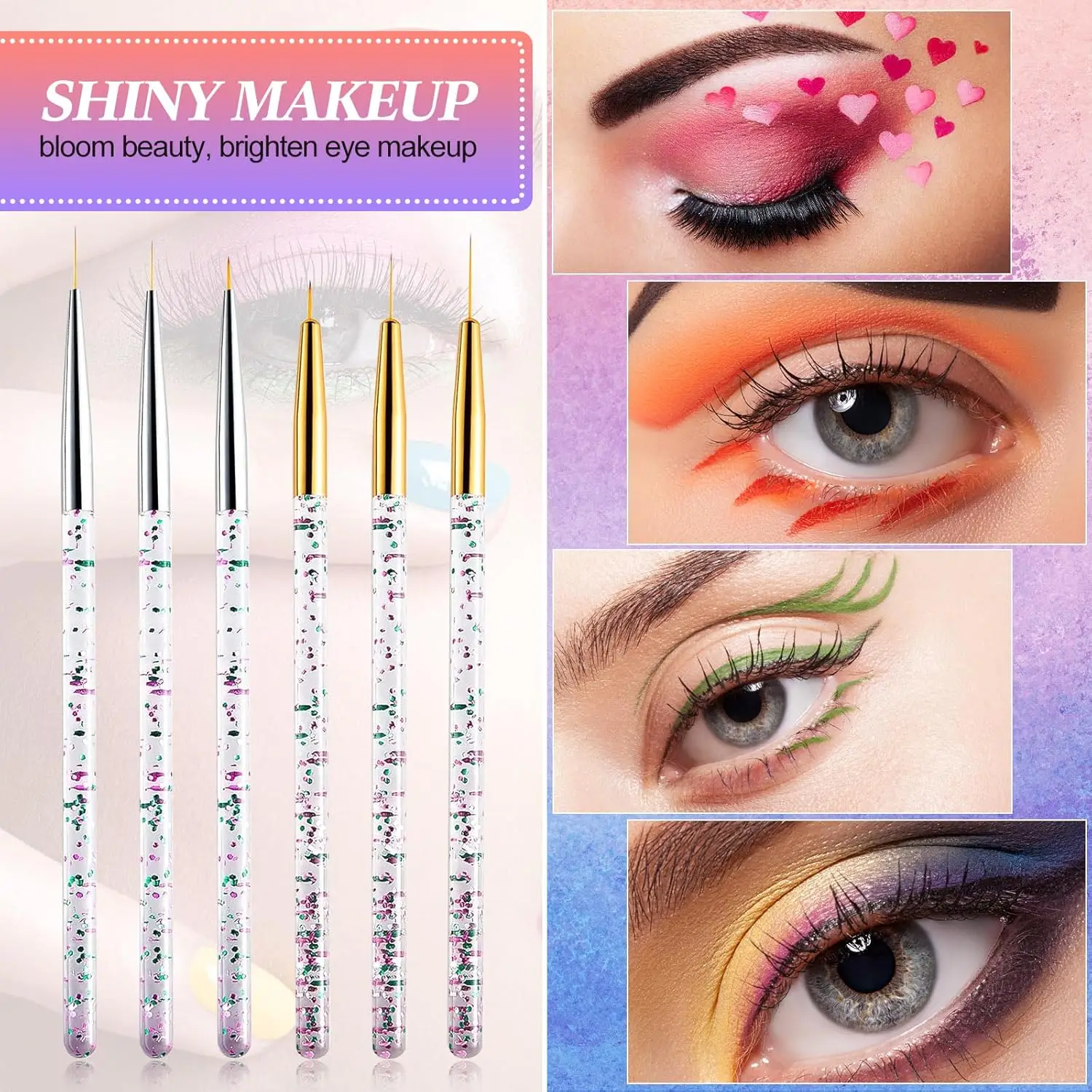 Ensemble de stylos à rayures pour nail art, pinceau à ongles, accessoires de peinture, outils de dessin, matériel professionnel, fournitures de styliste