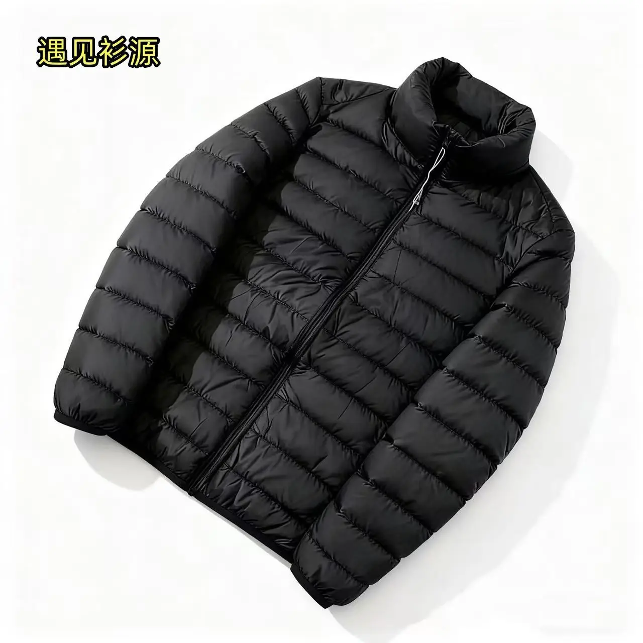 

Мужская легкая хлопковая куртка с капюшоном, ультратонкая, модная, универсальная, осенняя верхняя одежда, дышащая, удобная, из нейлона.