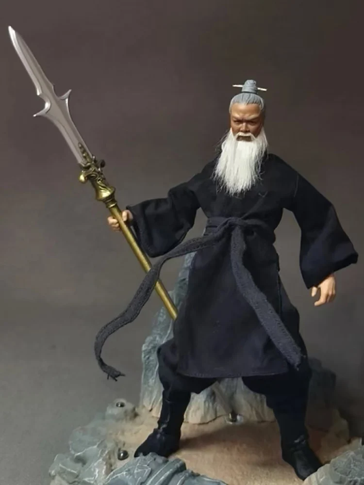 1/12 中国古代スタイルロングローブブルマ服セットおもちゃアクセサリー 6 "ローマンキー Notaman アクションフィギュアボディ装飾用