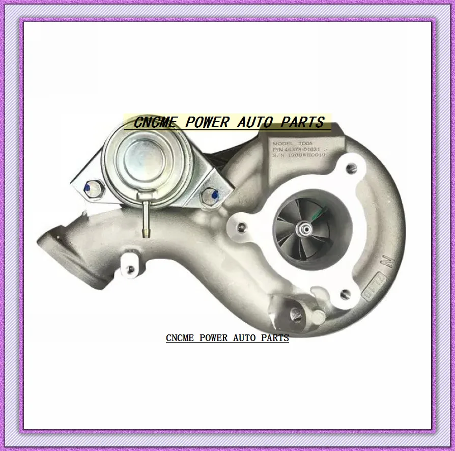 TURBO TD05HA 49378-01631 49378-01632 TD05 21595176 For Mitsubishi Evolution 10 X Car Lancer EVO X 4B11T 2008- 2.0L 2000ccm 295HP