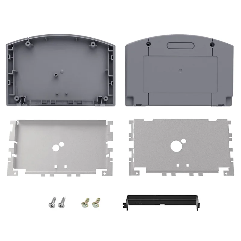 Guscio di ricambio per carte da gioco per custodia in plastica per cartucce di gioco N64 versione USA UE