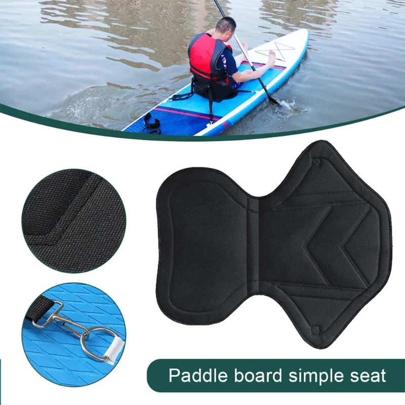 Asiento de Kayak Ajustable, Respaldo para Canoa, Cojín de Seguridad, Repuesto de Asiento para Canoas de Pesca, Respaldo Antideslizante