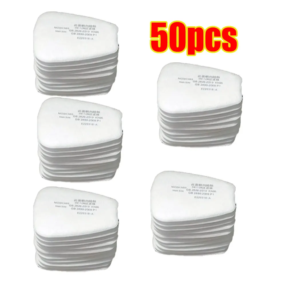 20-10Pack 5N11 Pre-Filters Replaceable Cotton Filter Dust Particulate Filter For 6000/7000 Dust Gas Mask Chemical Respirator