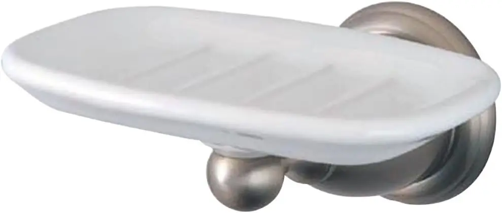 

BA1755SN Heritage Soap Dish, 5-1/2-Inch, Brushed Nickel