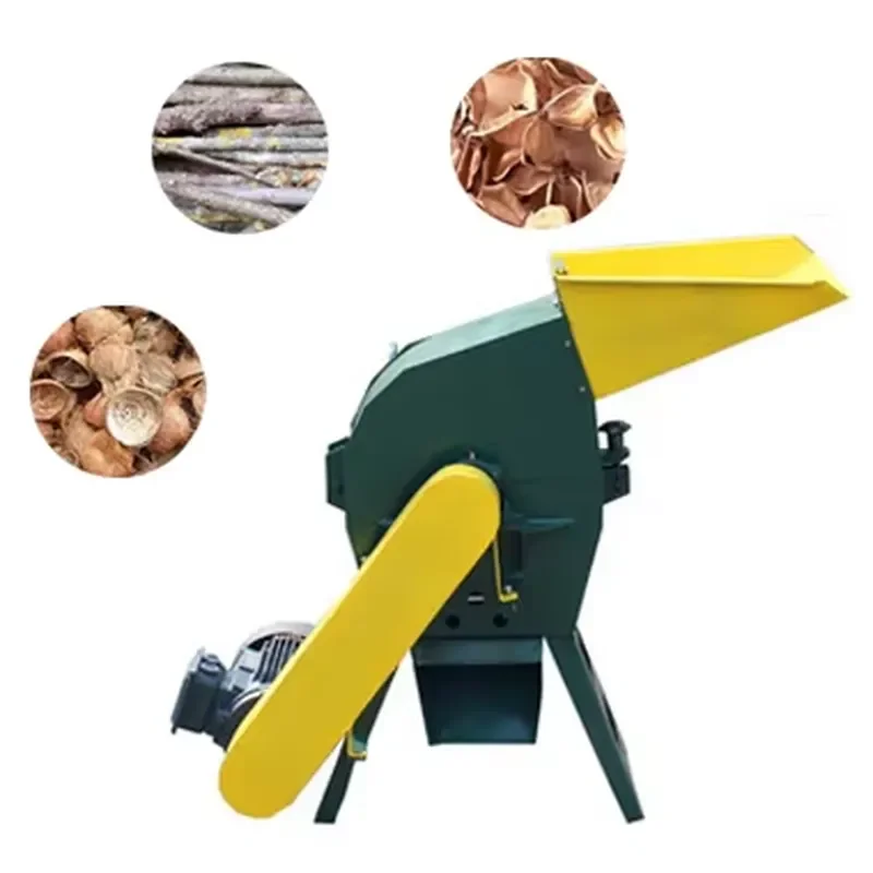 CF198B High Safety Level Electric Starter Small Copra Grass Hammer Mill