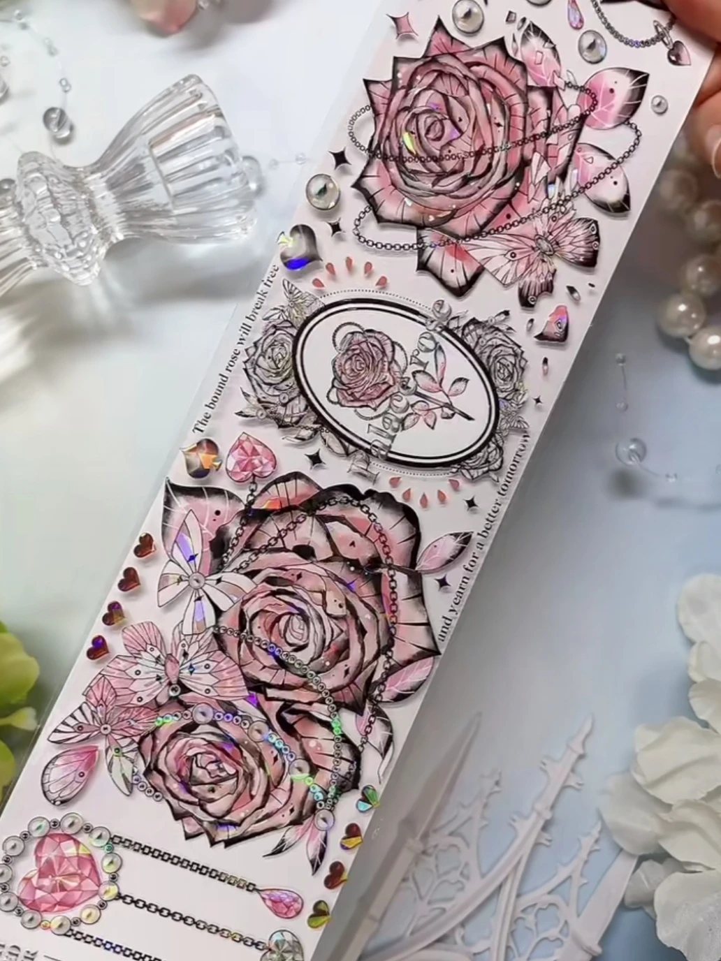 

5M Hoshi Secret Shell Light Tape Коллаж Порошок Цветок