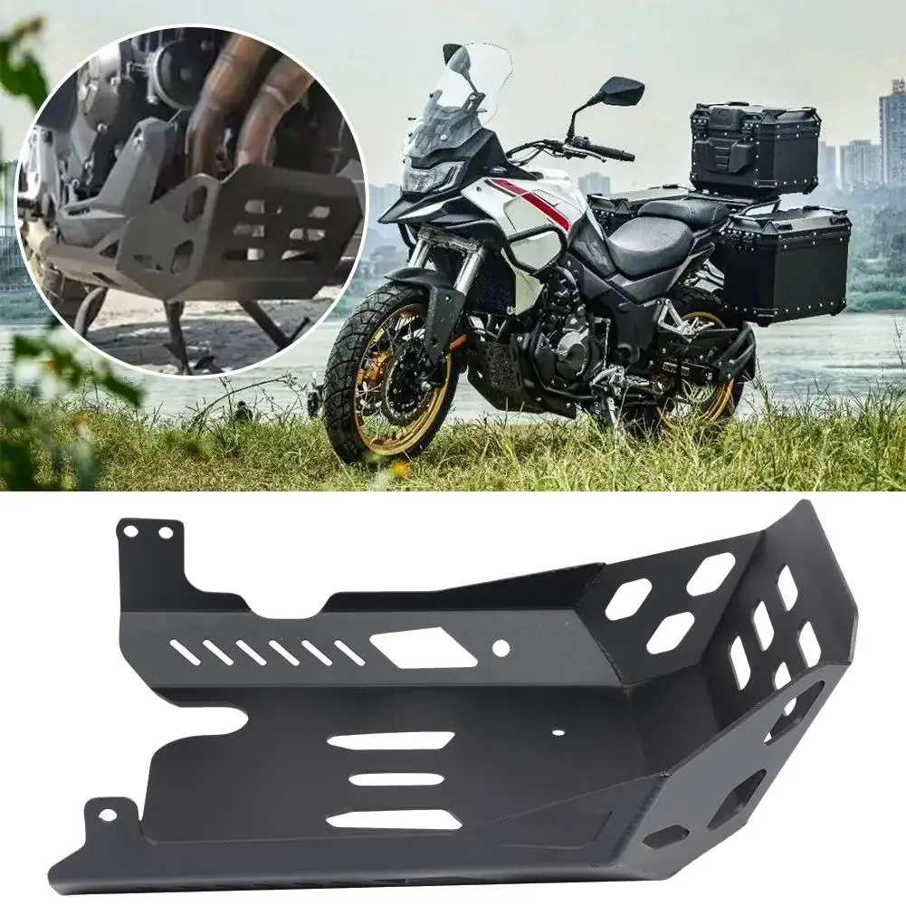 Motorcycle Chassis Protective Plate Cover For Voge Ds525x Modified Engine Chassis Aluminum Alloy Bottom Protective F5r6