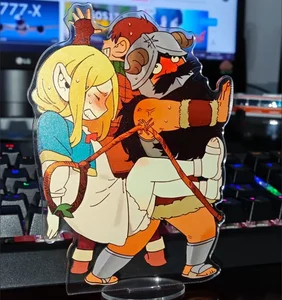 ダンジョンメシアクリルスタンドマルシラセンシフィギュアディスプレイダンジョンアニメ商品コレクションデスク装飾装飾ギフトでおいしい 12ベストセールスダンジョン家具-8