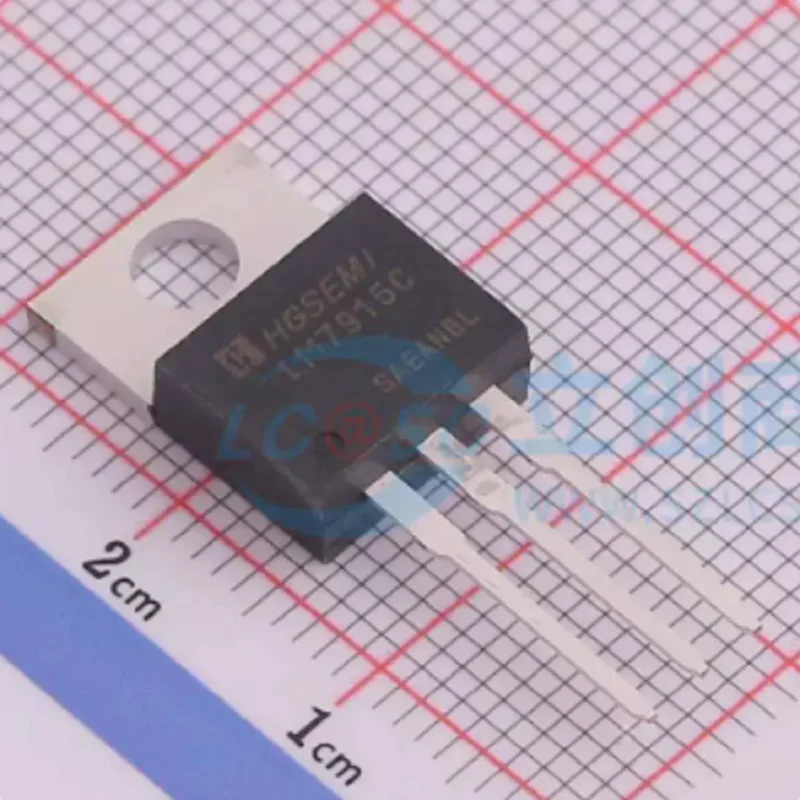 Integrated Circuits (ICs) LM7915CT Linear Voltage Regulator IC Negative Fixed 1 Output 1.5A TO-220-3