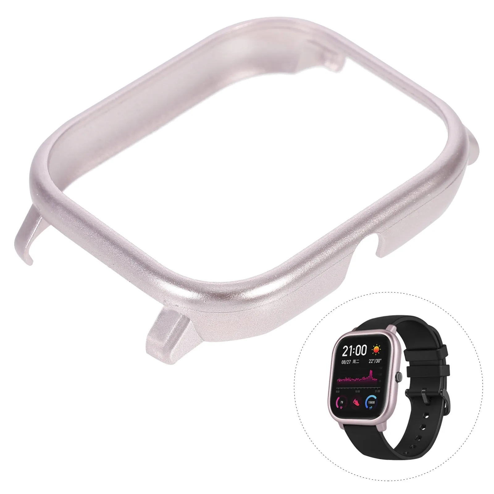 1 unidad de funda protectora Premium para reloj inteligente, anticaída, anticolisión, resistente a arañazos, decorativa, para mayor comodidad