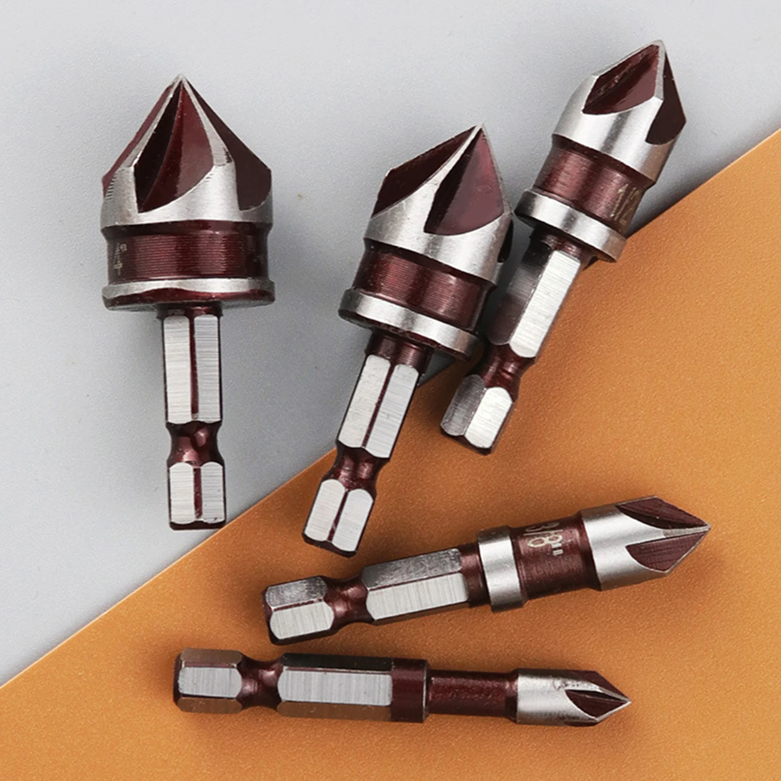 

Конструкция с шестигранным хвостовиком, зенковка из мягкой древесины, более гладкая зенковка для сверления, набор сверл из мягкой стали, практичные инструменты для передачи данных из мягкой древесины