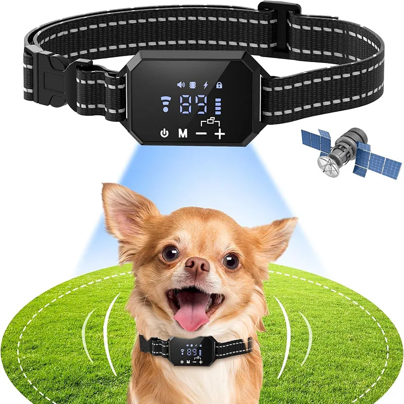 

Portable Smart GPS Wireless Dog Fence System Adjustable Warning Strength Waterproof GPS Wireless Electric Dog Fence Shock Collar