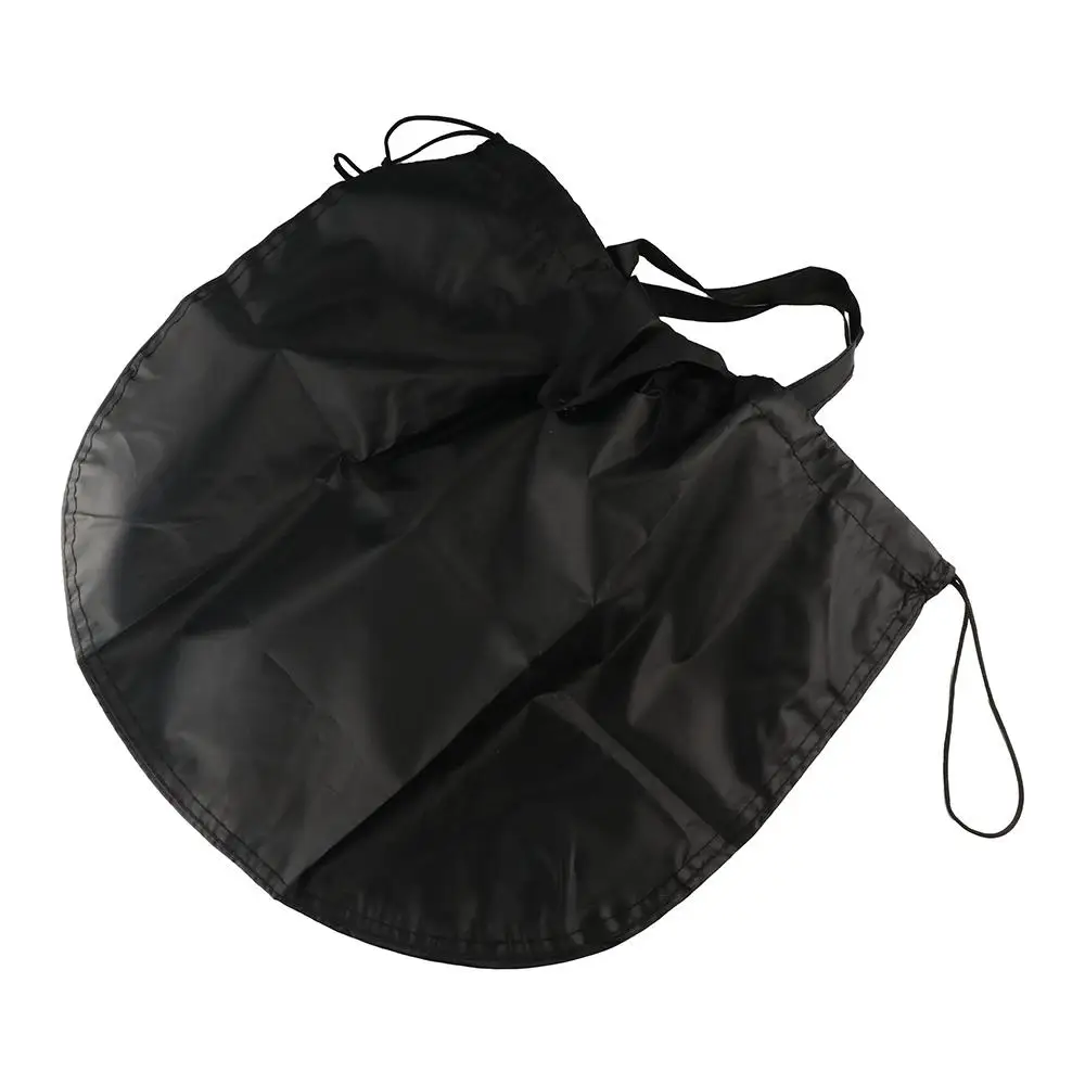 

Large Capacity Motorcycle Helmet Bag Waterproof Drawstring Helmet Storage Bag Closing Buckle Black Nylon Helmet Lid Protect Bag