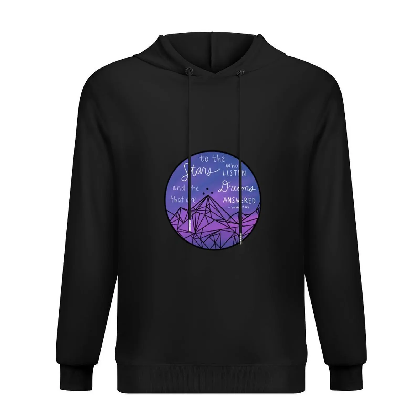 

Night Court- To the stars who listen quote Hoodie anime clothes men clothing autumn jacket men man hoodie