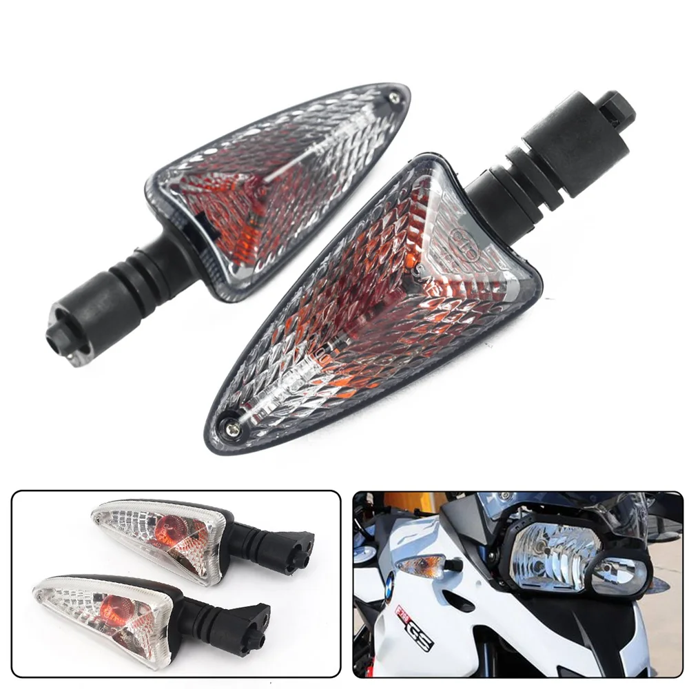 1 par dianteiro/traseiro da motocicleta turn signal light lâmpadas para triumph daytona 675 675r 2009-2016 rua triplo 675 2007-2013