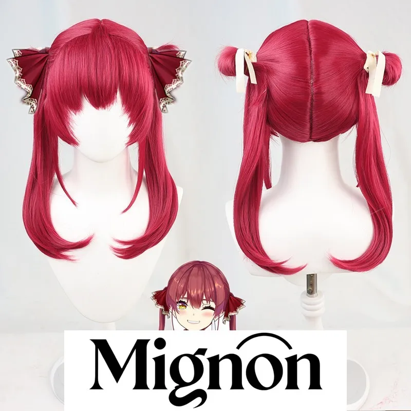 

Hololive VTuber Houshou Marine Captain cosplay wig stock Halloween gift