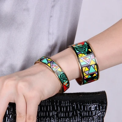 Cloisonne enamel bracelet Austrian style art women\'s Jewelry