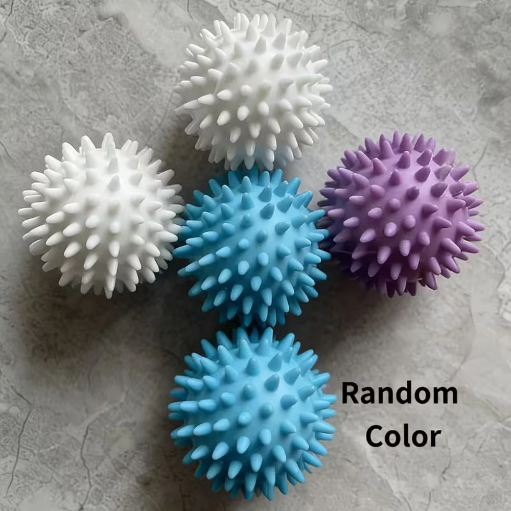 4-Piece Reusable Laundry Ball Set, Removes Hair, Softens Clothes, Prevents Tangling, Laundry Accessories, Stain Removal and Anti-Tangle Clothing Cleaning Balls