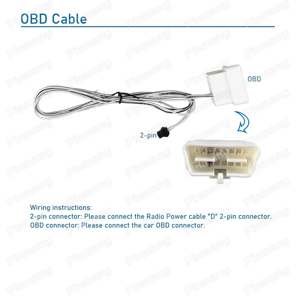 Kabel Radio Mobil LRC11 Android Head Unit Power Wire Harness Plug Adaptor Soket CAN Bus Dekoder untuk Land Rover Freelander 2