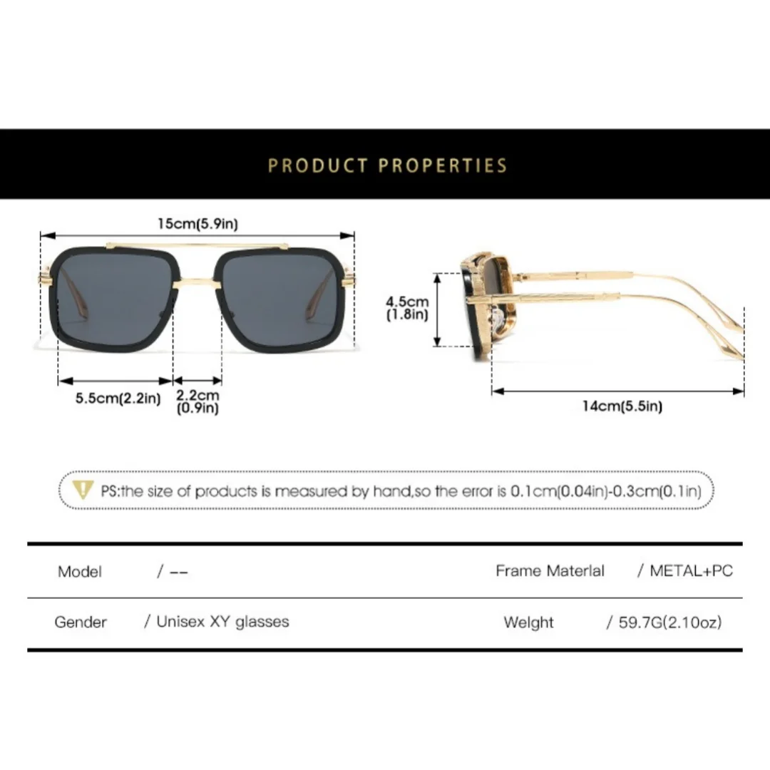 Солнцезащитные очки квадратные модные солнцезащитные очки мужские роскошные женские брендовые сверхлегкие оправы для туризма и вечеринки Leisu