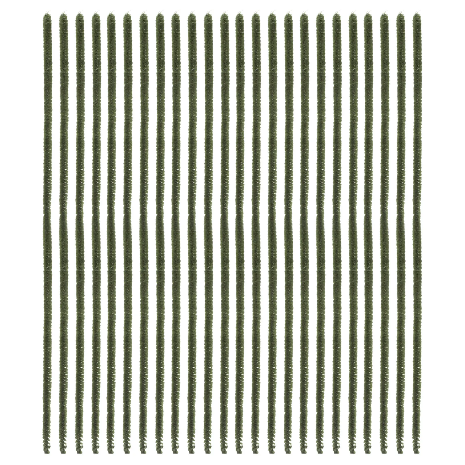200Pieces Green Chenille Stems Pipe Cleaners Flexible Craft Sticks for DIY Creative Projects Decorations Arts and Crafts