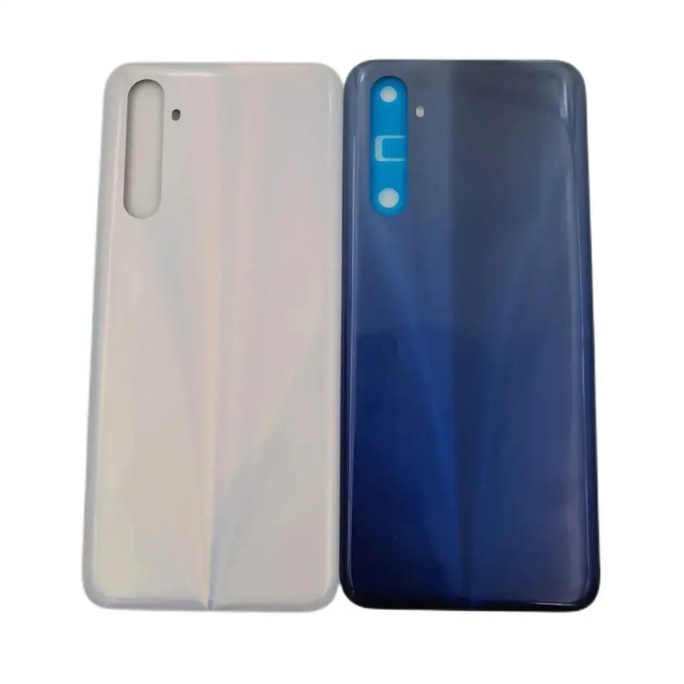 New Back Cover For Oppo Realme 6 RMX2001 Battery Cover Rear Door Housing Panel Case Replacement Parts with Camera lens