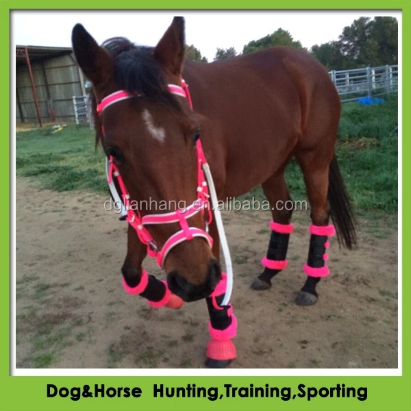 سرج غربي مزدوج الأنف من الماس لركوب الخيل مصنوع من النايلون المتين والجلد PVC على الطراز الأسترالي مع رسن من النايلون #3