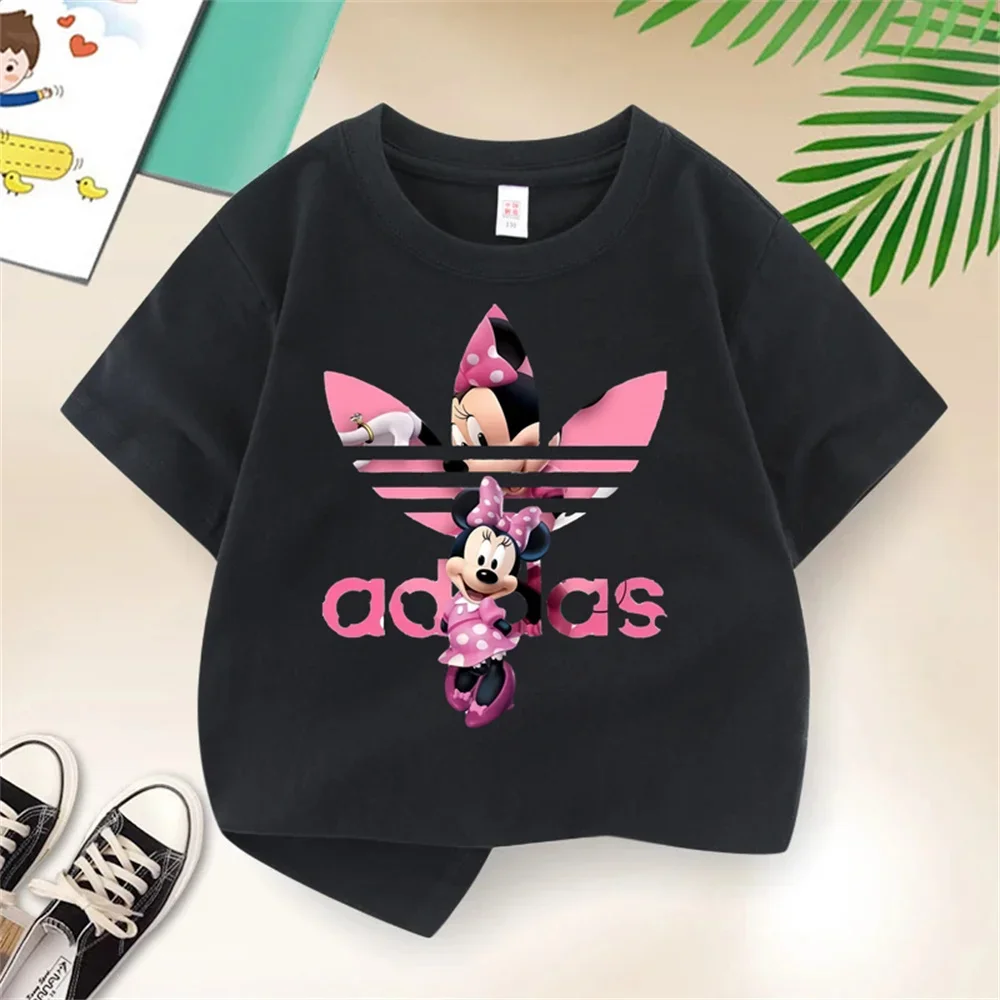 

Children's clothing Summer Boy T-shirt Printed cartoon cotton fashion children's top T-shirt Mickey short sleeve T-shirt toddler