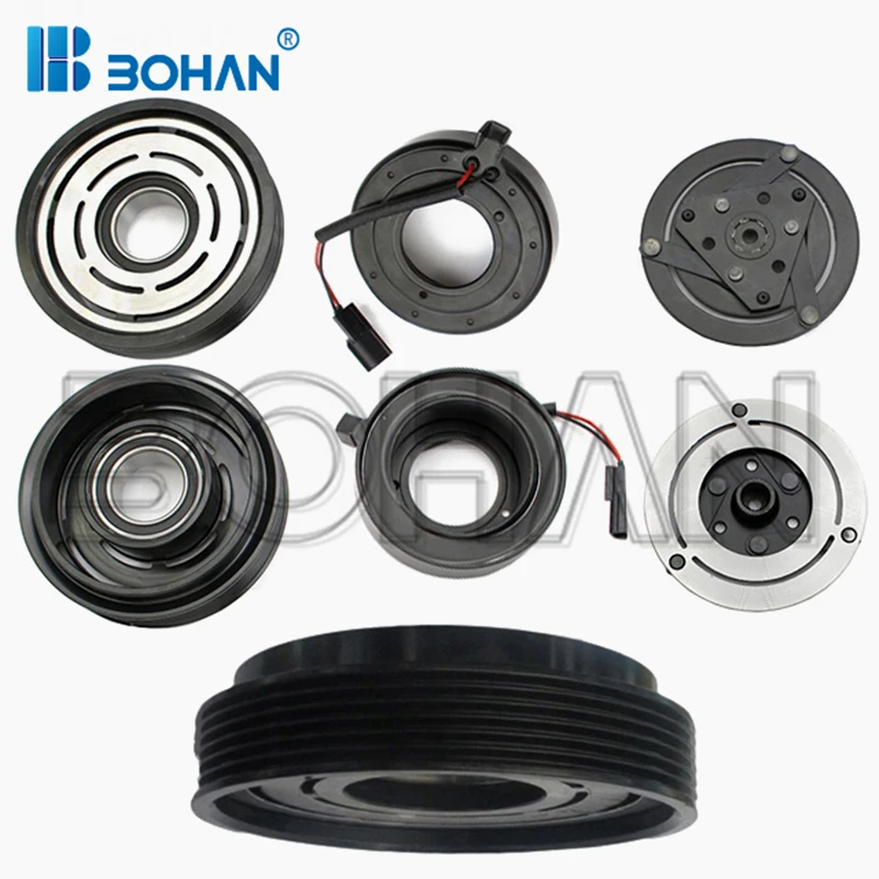 car AC Compressor Clutch Pulley For Renault Fluence 8200898810 8200898810A 8200720417 771149703 Z0007226A Z0007226B Z0003234A