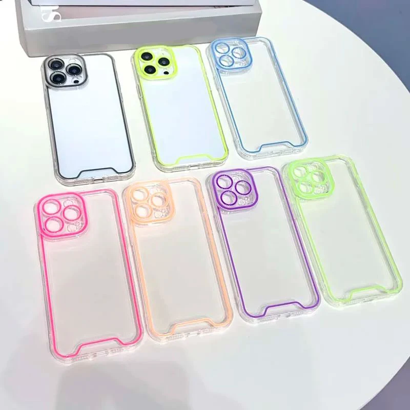 Night Light Luminous Mobile Cell Phone Transparent Case For Iphone 16 15 13 12 14 11Pro Max Plus Glowing Silicone Clear Cover