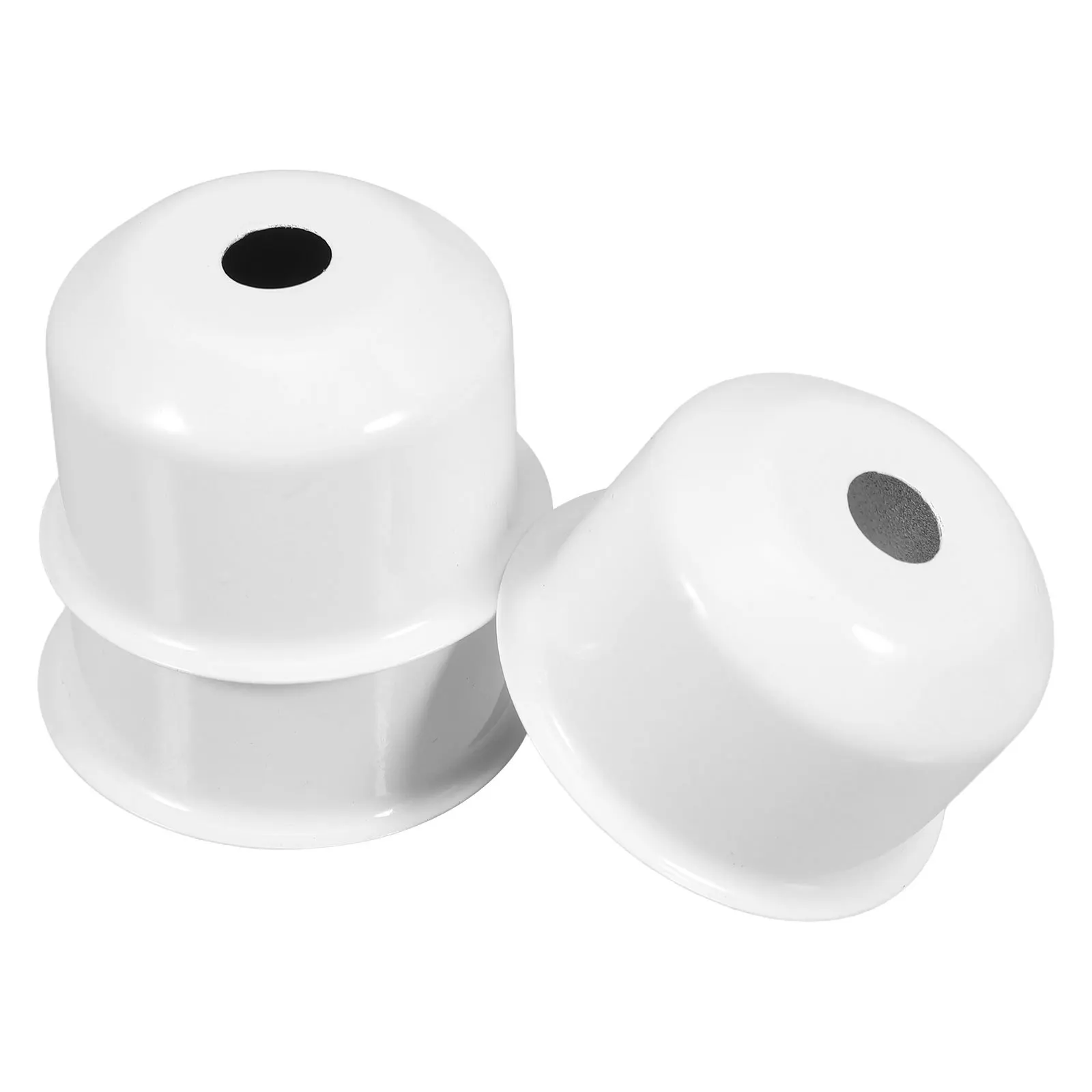 

3pcs Base Cups Decorative Metal Finial For Diy Table Lamp Holder Ceiling Light Fixture Wall Lamp Socket Cup Replacement