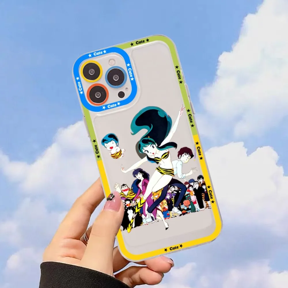 Urusei yatsura anime caso de telefone para redmi 7 8 9 a para redmi nota 5 7 8 9 10 11 pro max 4g 5g funfas