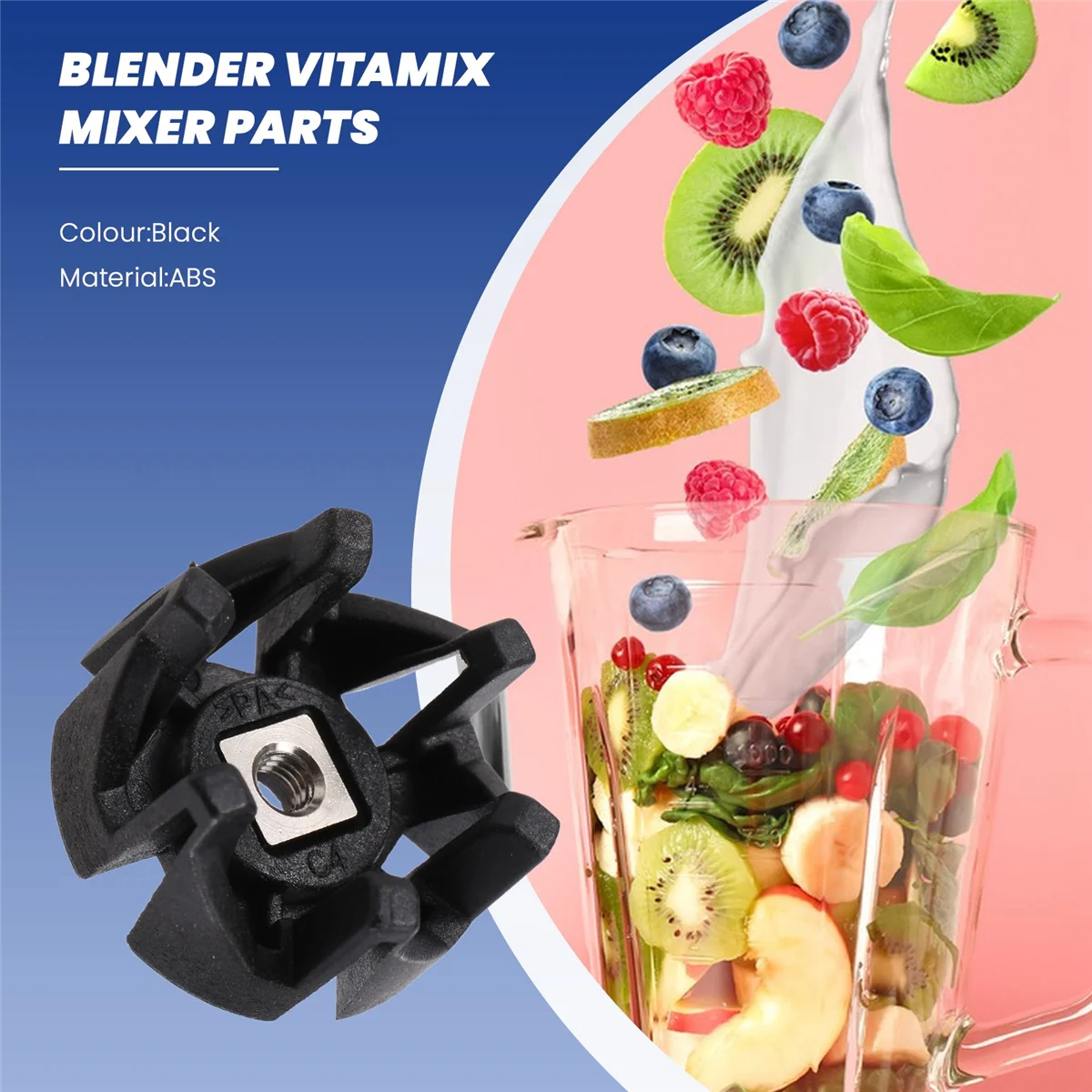 1 pc Kunststoff Wellen blatt Fuß Sitz Mixer Teile für hr2003 hr2004 hr2006 hr2024 hr2027