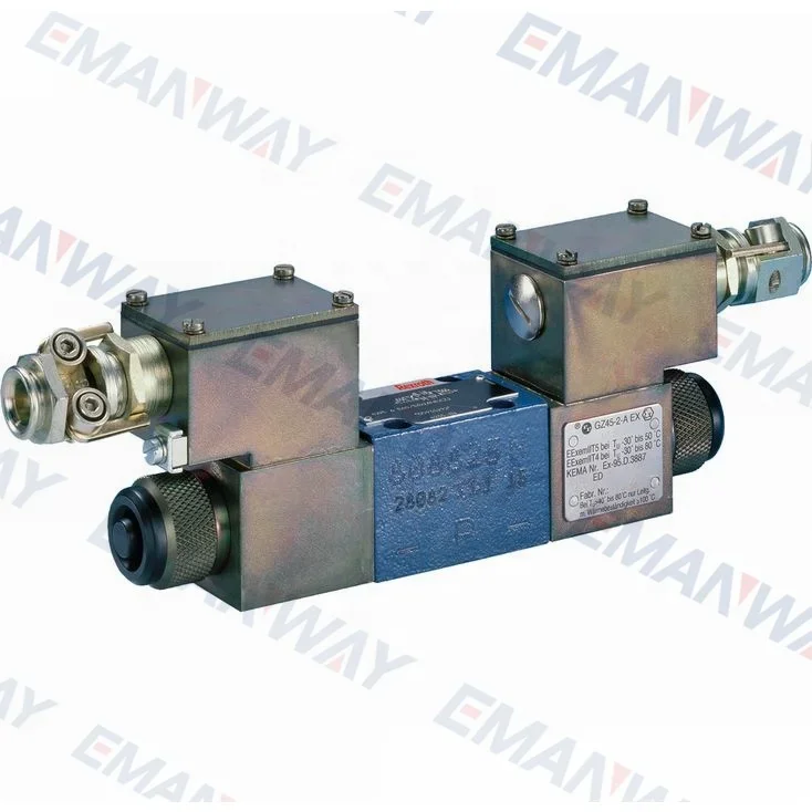 WE6-E/WE6-H/WE10 commande directe vanne hydraulique électrovanne