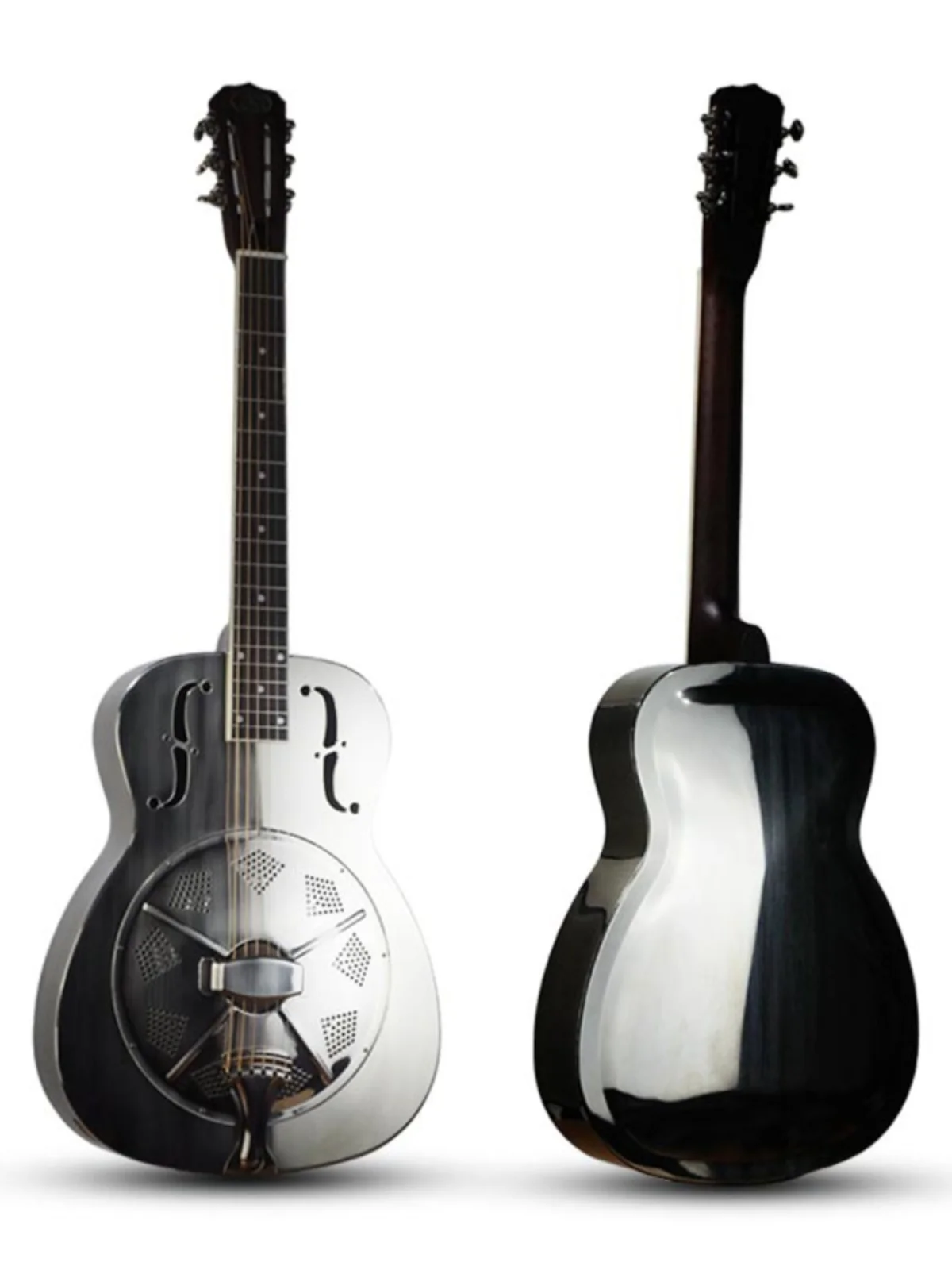 Resonator Metal Slider Transmission Guitar