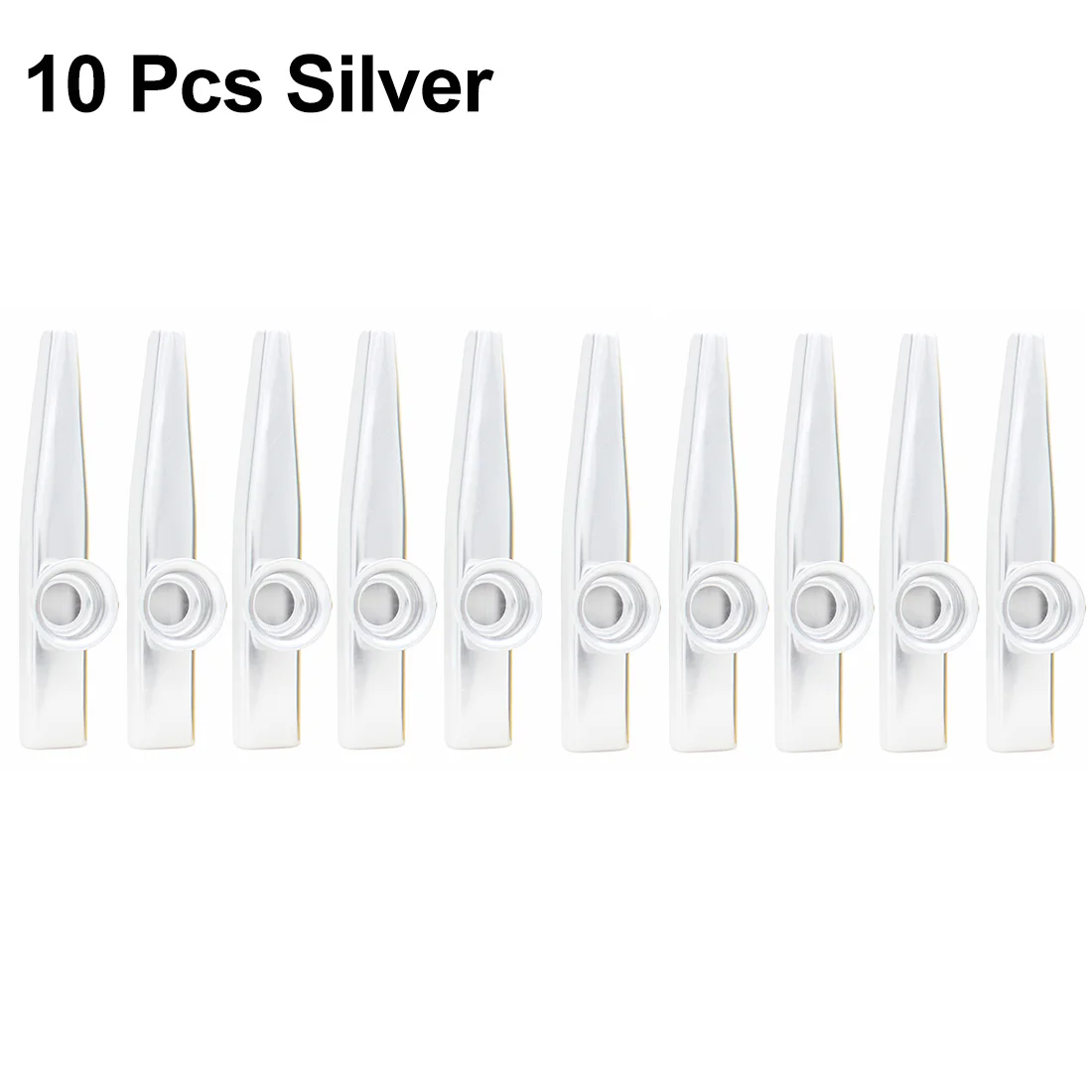 10/20 Stuks Kazoo Metalen Kleurrijke Kazoos Orff Muziekinstrumenten Fluiten Membraan Mond Kazoos Gitaar Mate Lichtgewicht Kazoo