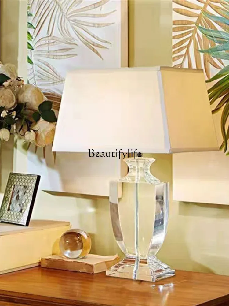 GG8.Simple Modern Luxury Study Crystal Atmospheric Creative Dimming Fashion Small Ornaments Luminous Objects