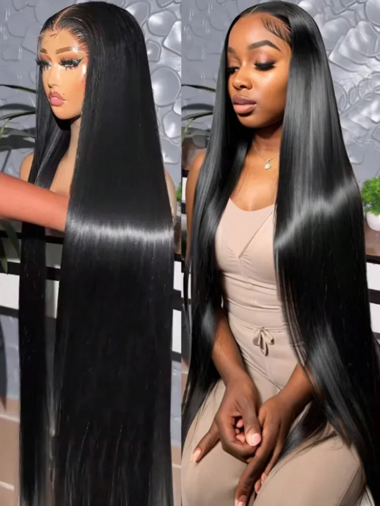 Wear & Go Glueless Drawstring Half Wig 13X4 Lace No Gel Quick Install Natural Human Hair Wig For Ladies Everyday Hairstyle