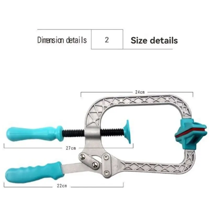 AAAN-Tensioner Clamp Manual Diamond Mesh Puller Window Screen Leveling Pliers Tool For Wire Mesh Installation Stretching