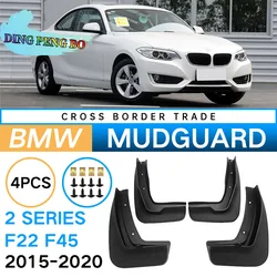 Mud flaps for BMW 2 series F45 F46 mudguards fenders mud flap splash guards car fender accessories auto styline Front rear 4 PCS
