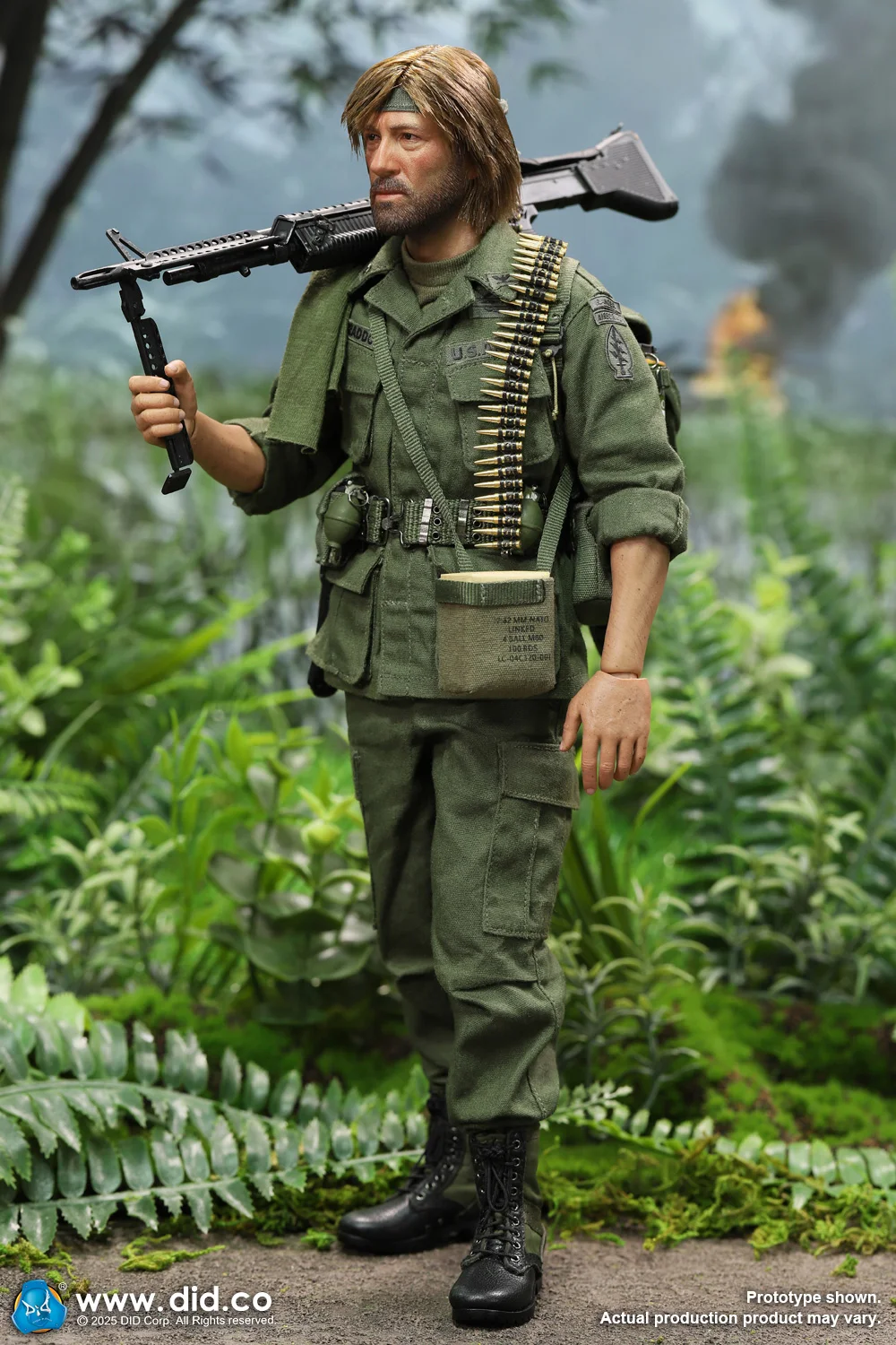 DID V80184 1/6 Wojna w Wietnamie Amerykańska Armia Porucznik Kompletny zestaw Figurka 12'' Żołnierz Figurka Akcji Model Kolekcjonerski
