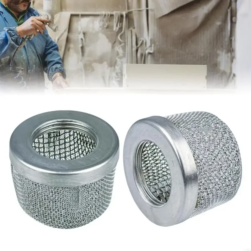 Stainless Steel Inlet Mesh Strainer Screen Filter for Airless Paint Sprayer Suction Hose Replacement Accessories