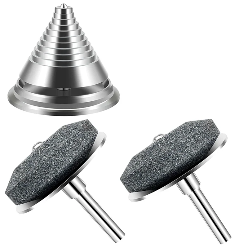 

AT05-Набор точилок для лезвий газонокосилки (2 шт.), металлические лезвия и 1 шт. балансировочный инструмент с точильным камнем для косилки