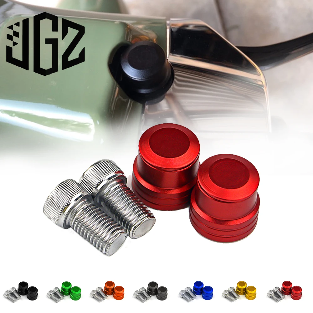 Motorcycle CNC Aluminum Rear View Side Mirrors Bolts Hole Plug Screws For Vespa GTS 300 2023 SPRINT PRIMAVERA 150 2024