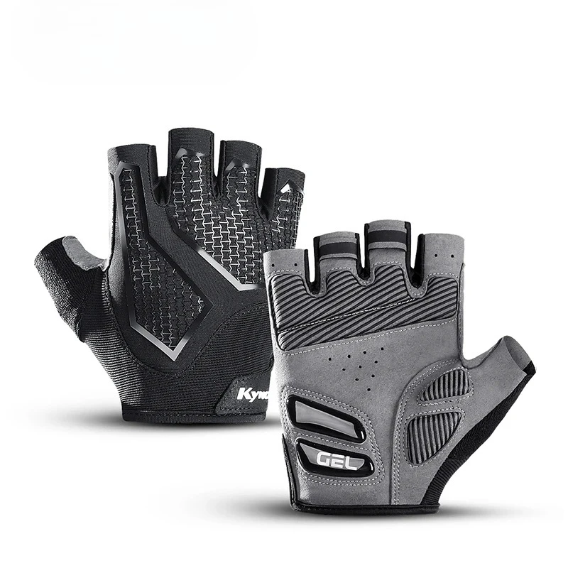 

Kyncilor велосипедные перчатки термосиликоновый гель SBR велосипедные перчатки с половиной пальца противоударные спортивные перчатки